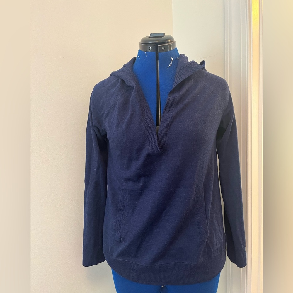 Patagonia merino wool hooded sweater sz S